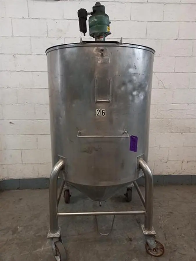 170 gallon stainless steel tank