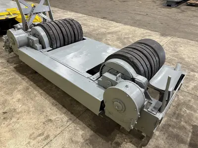 120,000 LB / 60 TON RANSOME PANDJIRIS TANK TURNING WELDING ROLLS, POWER & IDLER: STOCK 13388
