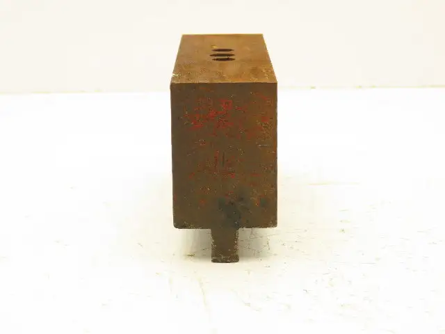 Press Brake Die Blank 7-1/8" Long 1-7/8" Wide 2-5/8" High 1/2" Tang