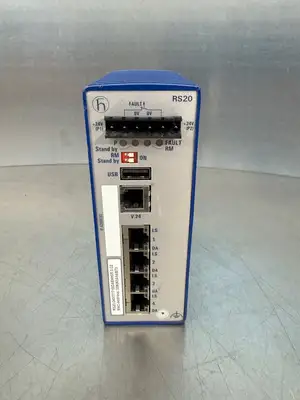 Hirschmann RS20 Rail Switch 9.6-60vdc 18-30vac 50/60hz (1.2.4)