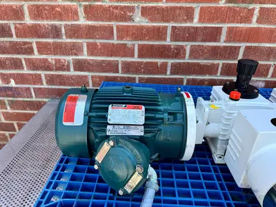 Used LEWA LDC 3 WATERLIKE DIAPHRAGM METERING PUMP W/ RELIANCE ELECTRIC 2.4 HP MOTOR Pumps (Metering) California US | Equipment Lab #1302394
