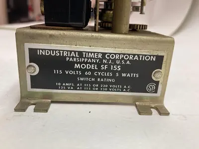 New | in-Stock WATTS SF-15S Timers Ohio US | Surplus Asset Holdings #1238078