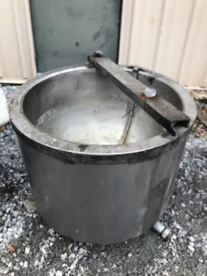 30 Gallon Stainless Steel Jacketed Mixing Tank/Process Tank