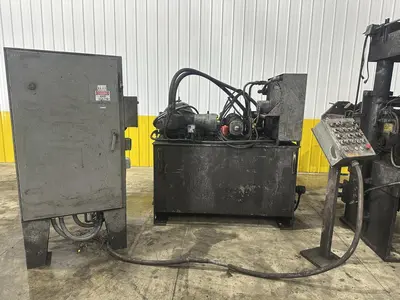 5" (530 TON) AMD MODEL #530-2230 AUTOMATIC HYDRAULIC BAR & BILLET SHEAR OR HYRDRAULIC PRESS: STOCK #22660