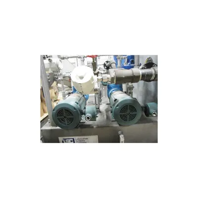 USED LSC PRE-ENGINEERED 16 GPM LUBRICATION LUBE OIL SYSTEM COOLER