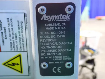 Used 2001 ASYMTEK C720 Chemical & Process Equipment Ohio US | HGR 24 #1005801