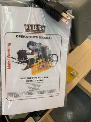 2024 BAILEIGH TN-300 Notching Machines | Rock Solid Tools (8)