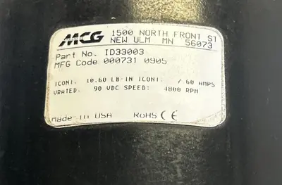 Used MCG ID33003 Meters - Misc Ohio US | Surplus Asset Holdings #1225709