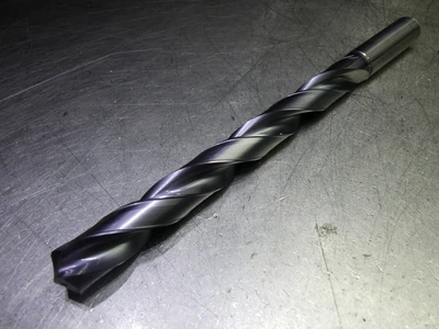Emuge 35/64" Coolant Thru 8xD Carbide Drill 14mm Shank TA223344.1389 (LOC1989A)