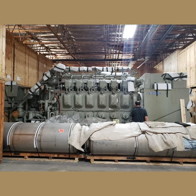USED 1997 FAIRBANKS MORSE ALCO WITH WESTINGHOUSE SYNCHRONOUS GENERATOR 12-251E