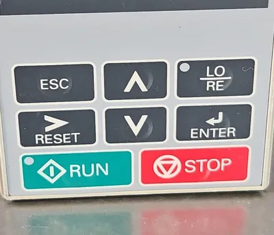 Yaskawa JVOP-182 Operating Keypad Rev A. Loc 2C
