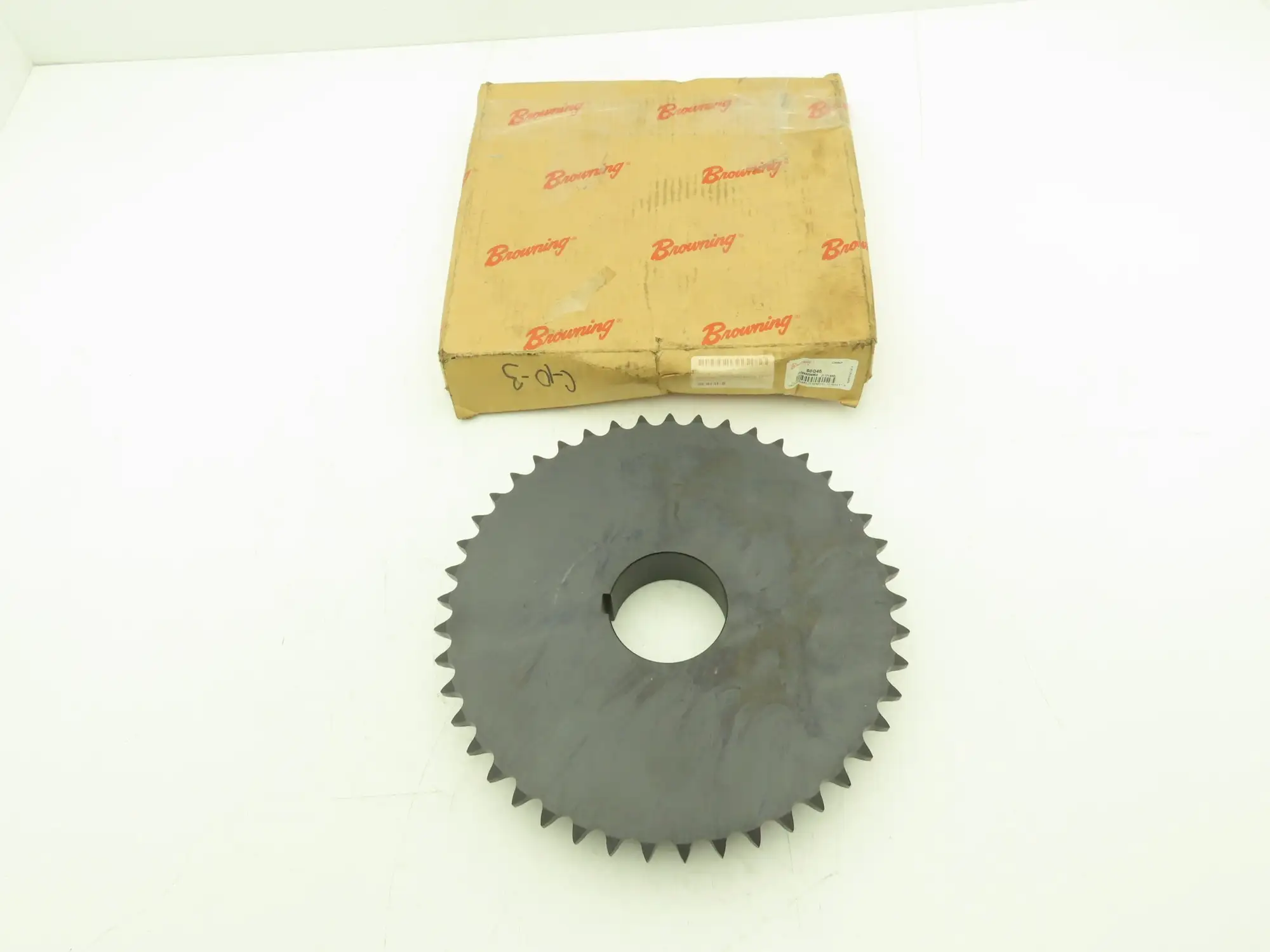 Browning 60Q45 #60 Roller Chain Sprocket 3/4" Pitch 45 Tooth Q1 Bushing Required