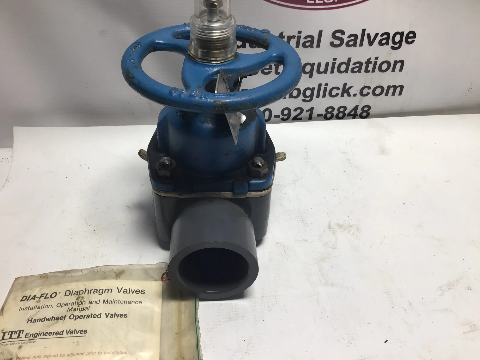 ITT Grinnell Dia-flo Diaphragm Valve 1-1/2-2″ 020-2451 903-0WB 9207543-004