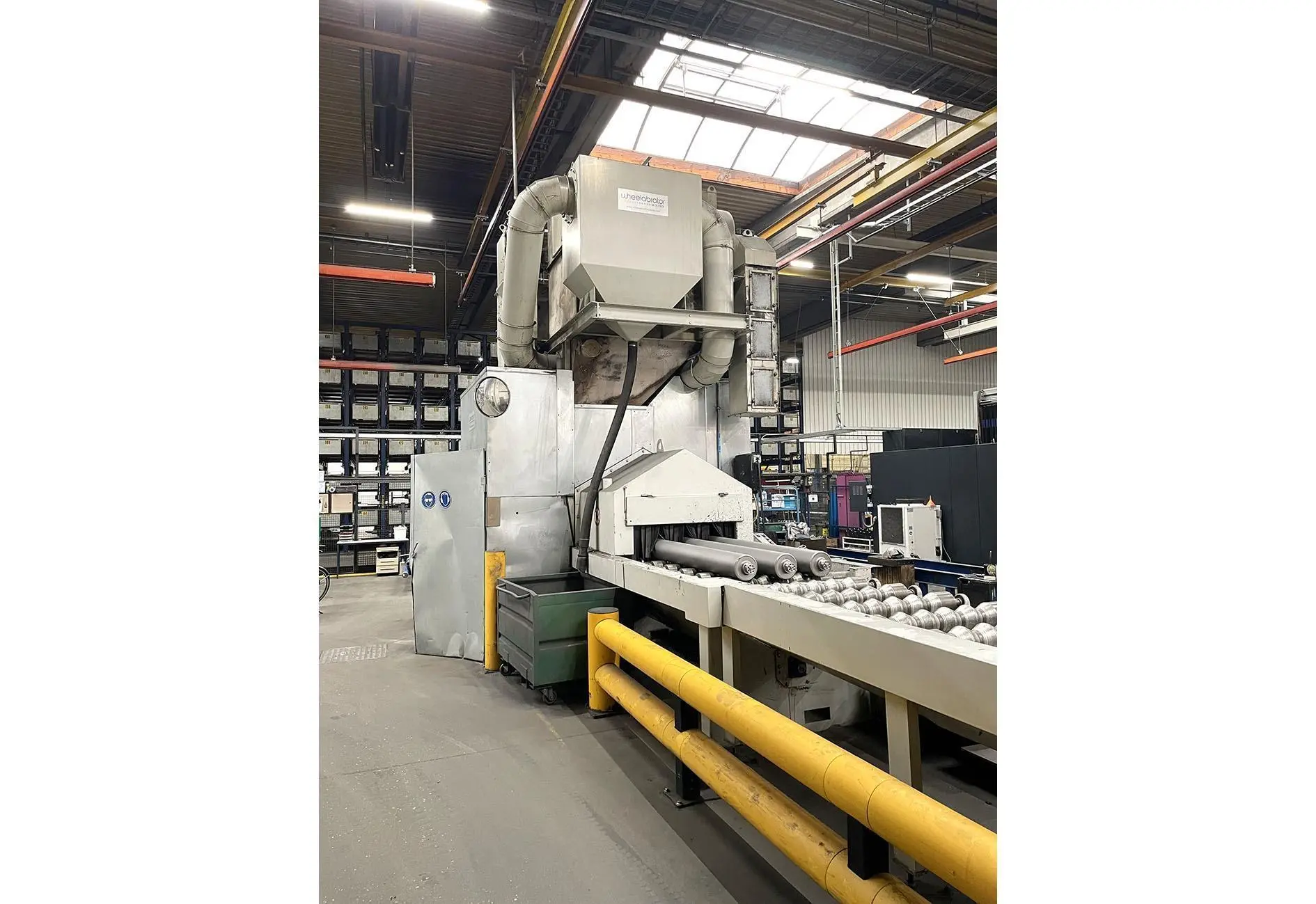 USED SCHLICK WHEELABRATOR RB 1000G SHOT BLASTING