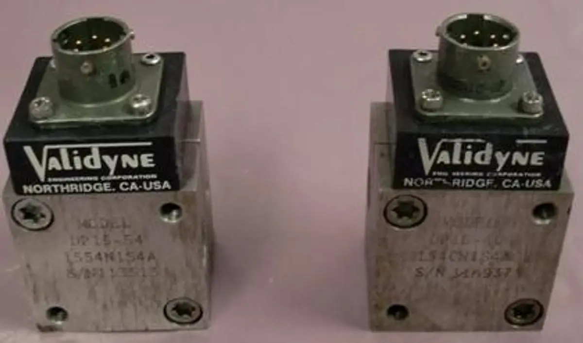 QTY. 2. VALIDYNE DP15 RELUCTANCE PRESSURE SENSOR, ...