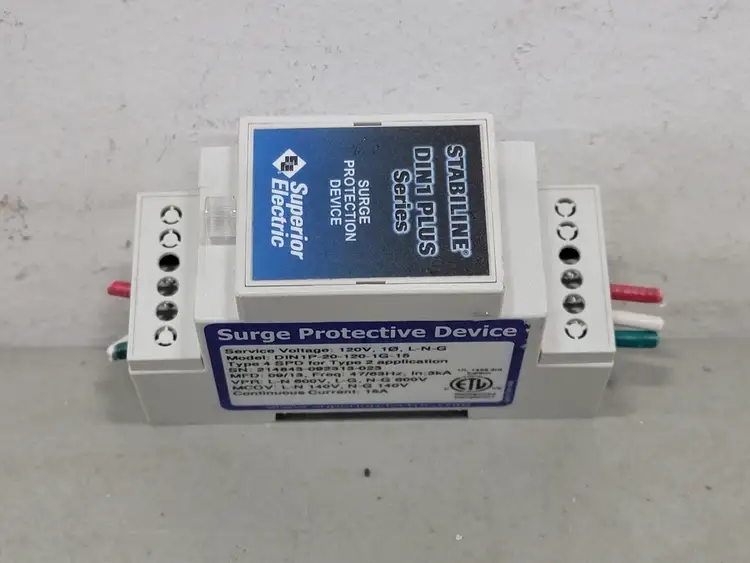 Used 2013 SUPERIOR ELECTRIC DIN1P-20-120-1G-15 Misc Electrical & Power Parts British Columbia CA | Lenmark #327958