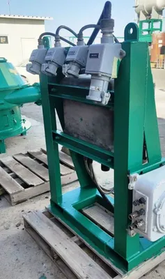 Elgin CSI-03 vertical cuttings dryer, SS.