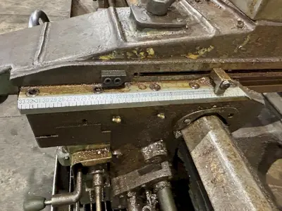 12.5" HOLLOW SPINDLE WARNER & SWASEY MODEL 4A (M-3580) SQUARE HEAD & 12' EXTENDED BED TURRET LATHE: YOBRO #24423