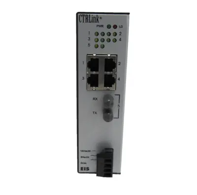 NEW CONTEMPORARY CONTROLS EIS5-100T/FT ETHERNET SWITCH EIS5100TFT