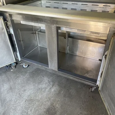 174-0208 Leader NSFM48 48" Self Contained Mega Top Sandwich Prep Cooler