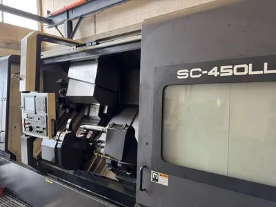 Used 2019 NAKAMURA-TOME SC-450LL CNC Lathes Alberta CA | Merchant Machine Tools Inc #1452966