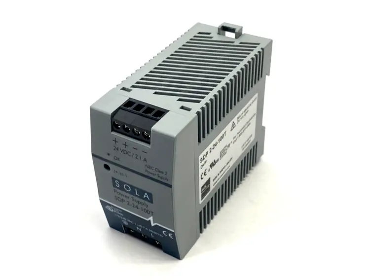 Used SOLA SDP 2-24-100T,SDP2-24-100T DIN Rail Power Supplies Michigan US | Maverick Industrial Sales #1391956