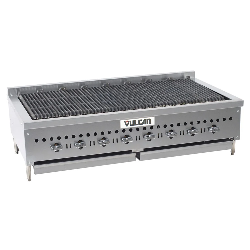 Vulcan VCCB47 46 3/4" Radiant Charbroiler W/ Cast Iron Grates, 116,000 BTU, Liquid Propane