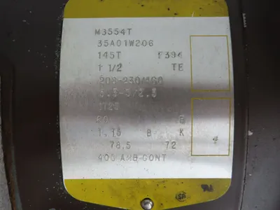 Procunier Size 3 Drill Press Tapping Head 1/2"Steel Capacity 230/460V 3Ph