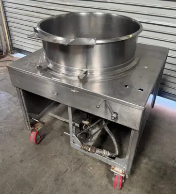 40 Gallon Stainless Steel Bowl Tilting Kettle