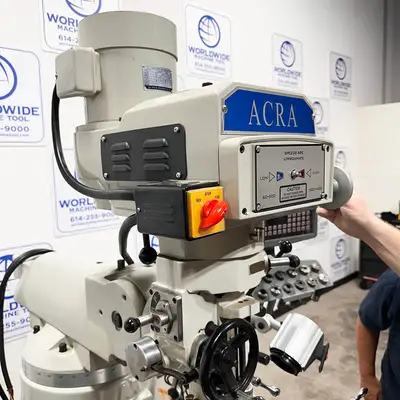 9″ x 49″ Used Acra Vertical Milling Machine