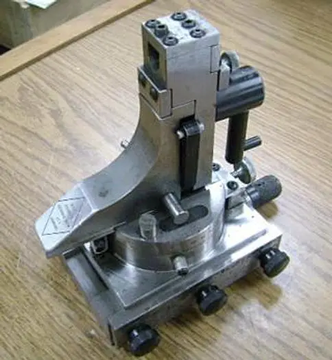 1491-700 J&S Fluidmotion Radii & Angle Wheel Dresser for Tool & Cutter, Universal & Surface Grinders, Model #RFG-50