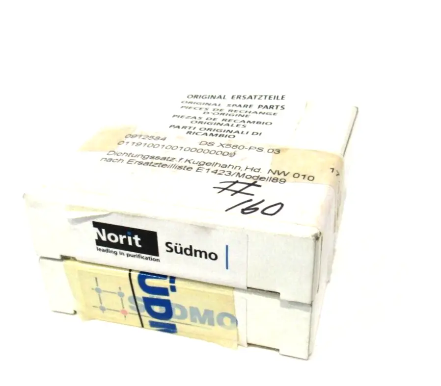 LOT OF 2 NEW SUDMO 0912584 BALL VALVE SEAL KIT