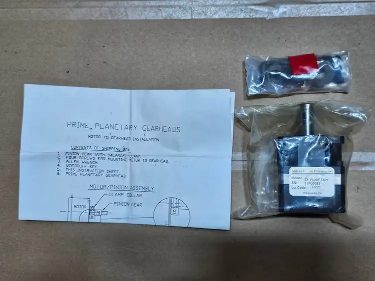 New | in-Stock APPLIED MOTION PRODUCTS 23 PLANETARY Speed Reducers British Columbia CA | Lenmark #1489206
