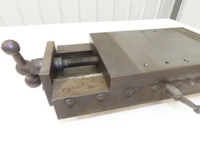 Milling Machine Sliding Dovetail Fixture Table 8"x12" Threaded Jig Plate READ