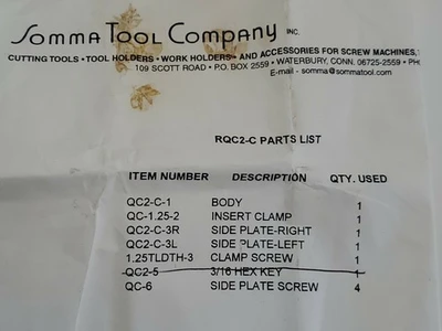 NEW Somma Tool RQC2-C