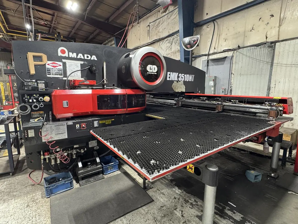 Used AMADA EMK-3510NT Turret Punches CA | MANUFACTURING SOLUTIONS #1310162