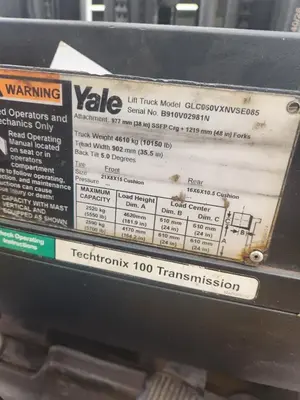 USED 2015 YALE GLC060VXNVSE085