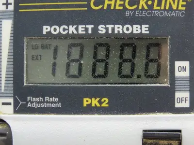 Check-Line PK2 Pocket Strobe Light Case Works Poor Battery and Charger