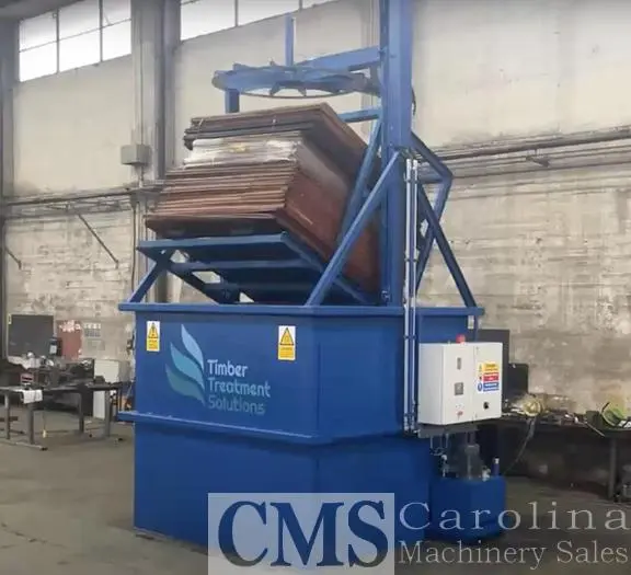 Used TIMBER TREATMENT SOLUTIONS PANEL DIP TANK Shrink Dip Tanks | CAROLINA MACHINERY SALES #421252