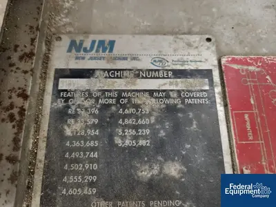 USED NJM/CLI NJM-CLI Wrap Around Labeler, Model 326VLRDBP