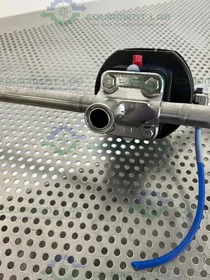 USED 2 ITT PURE-FLO A208 DIAPHRAGM VALVES 90PSI W/ 3/4" AND 1" SANITARY FITTINGS