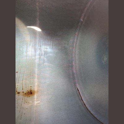 US Stoneware 23in Dia. x 33in Long Batch Mill