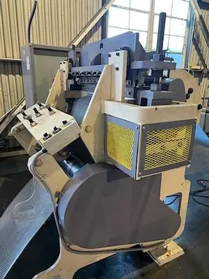 36" Wide ADAME Expanded Metal & Press (Used)