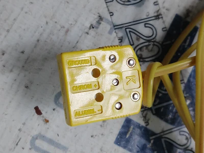 USED OMEGA ENGINEERING TYPE K & J