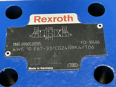 USED REXROTH 4WE10E67-33/CG24N9K4/T06