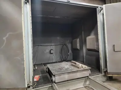 USED WHEELABRATOR LE MODULAR BLAST ROOM