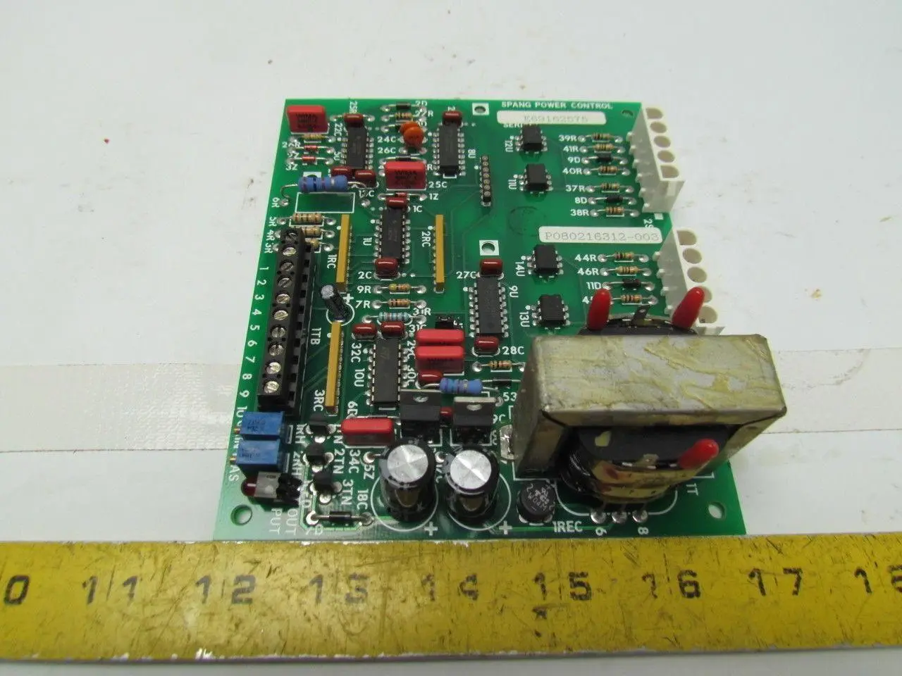 Sprang Power Control E6916-2575 / 83258 Rev A Circuit Board