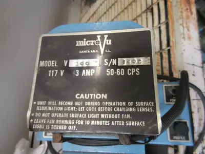 USED MICROVU V300