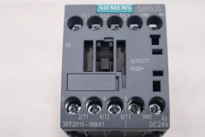 SIEMENS 3RT2016-1BB41-0CC0 CONTACTOR L-402-C