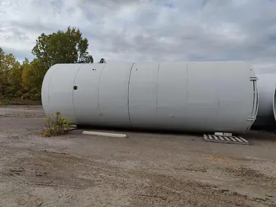 Silo, 3200 CF, Carbon steel, 14’ x 38’, Mild Steel, Grain, #5990952